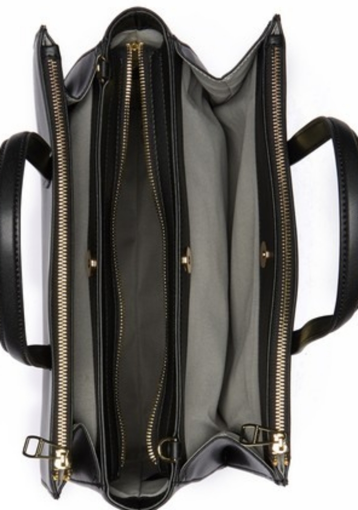 NWOT BCBGMAXAZRIA Marcelina Leather Tote - Picture 5 of 8